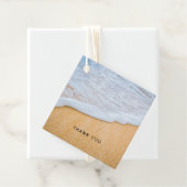 サンディビーチと泡立てサーフありがとう フェイバータグ (インサイチュ)