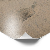 サンディビーチの座礁 | AIで生成されたアート フォトプリント            (角)