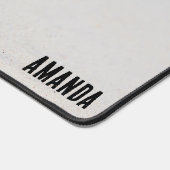 サンディビーチの貝殻の写真 デスクマット (コーナー)