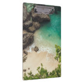 サンディビーチコーブアンドグリーンツリーズ、岩&海 クリップボード (右)