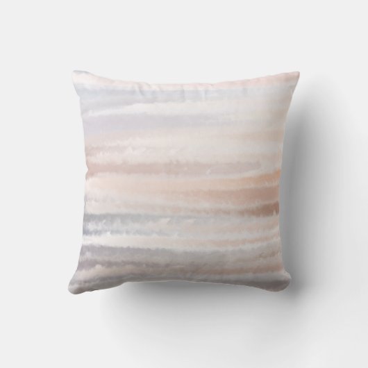 サンディビーチサマータン抽象芸術水彩 クッション (裏面)