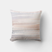 サンディビーチサマータン抽象芸術水彩 クッション (正面)