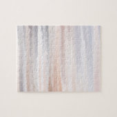 サンディビーチサマータン抽象芸術水彩 ジグソーパズル (横)