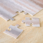 サンディビーチサマータン抽象芸術水彩 ジグソーパズル (側面)