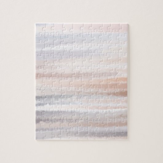 サンディビーチサマータン抽象芸術水彩 ジグソーパズル (縦)