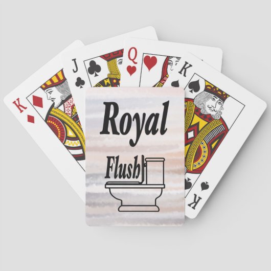 サンディビーチサマータン抽象芸術水彩 トランプ (裏面)