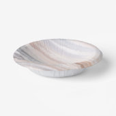 サンディビーチサマータン抽象芸術水彩 ペーパーボウル (傾斜あり)