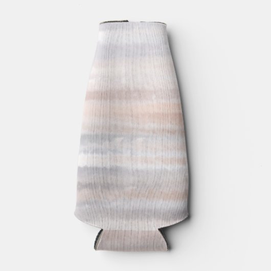 サンディビーチサマータン抽象芸術水彩 ボトルクーラー (正面)