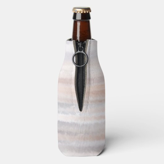 サンディビーチサマータン抽象芸術水彩 ボトルクーラー (ボトル裏面)