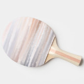 サンディビーチサマータン抽象芸術水彩 卓球ラケット (横)