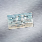 サンディビーチシーグルズウェーブズ マグネット名刺 (インサイチュ)