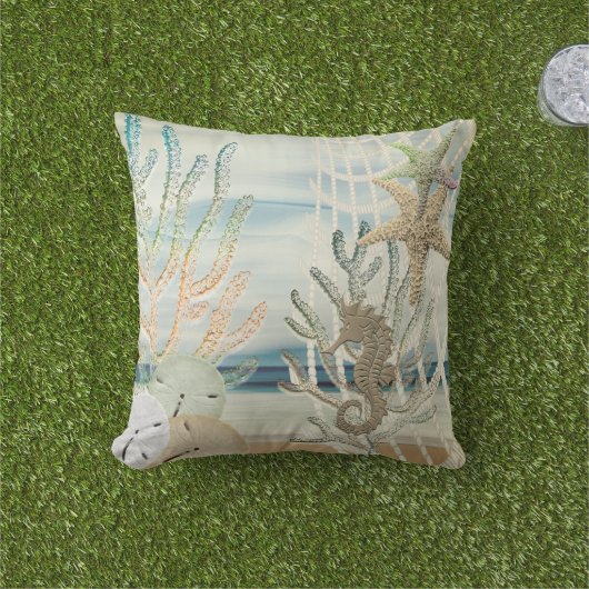 サンディビーチシーホース アウトドアクッション (芝生)