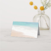 サンディビーチシー結婚サイド座席表 プレイスカード (裏面)