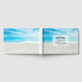 サンディビーチハウスバケーションレンタルホームウェルカム ゲストブック (全面)