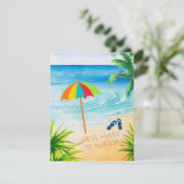 サンディビーチパームツリーズ引っ越しましたへフロリダ 案内状 (スタンド正面)