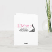 サンディビーチヒトデシーシェルズありがとう サンキューカード (裏面)