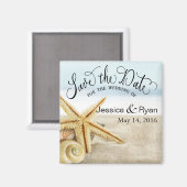 サンディビーチヒトデ保存日 マグネット (正面/裏面)