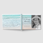 サンディビーチ写真追悼式 ゲストブック (全面)