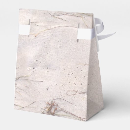 サンディビーチ結婚式が感謝の言葉を寄せる フェイバーボックス (裏面サイド)