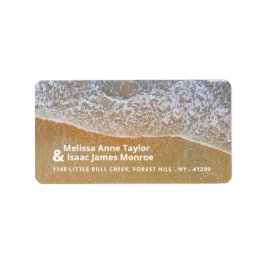 サンディビーチ結婚式 ラベル