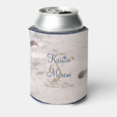 サンディビーチ結婚式 缶クーラー (缶裏面)