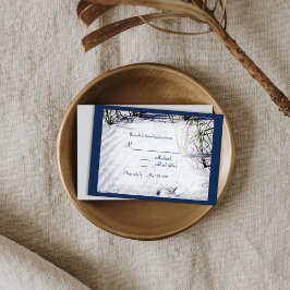 サンディビーチ結婚式RSVP02 出欠カード