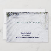 サンディビーチ2 フレーム付き 招待状 (裏面)