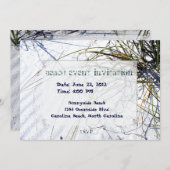 サンディビーチ2 フレーム付き 招待状 (正面/裏面)