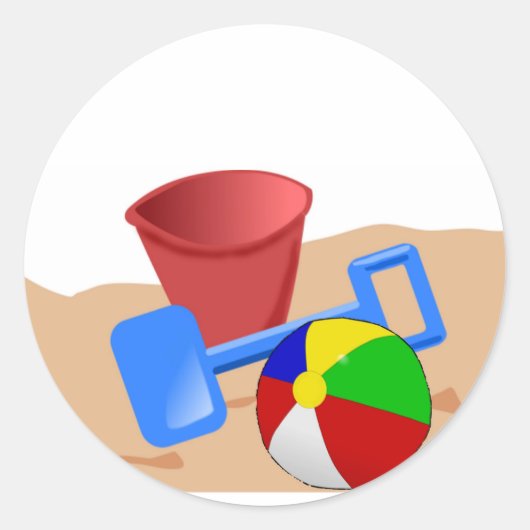 サンディビーチ ラウンドシール (正面)