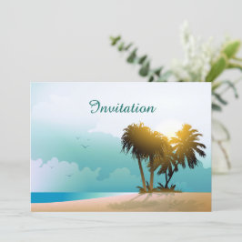 サンディビーチ 招待状