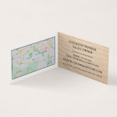 サンディビーチ、日焼けサロン、詳細ロイヤリティカード、 名刺 (内部)