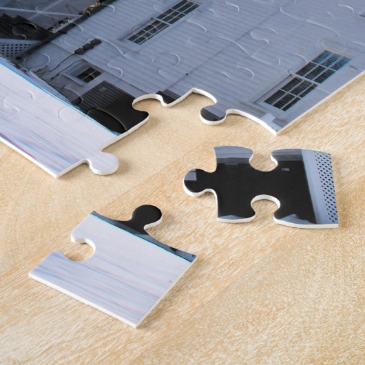 サンディフックライトハウスニュージャージージグソーパズル ジグソーパズル (側面)