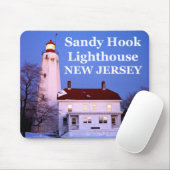 サンディフックライトハウスニュージャージーマウスパッド マウスパッド (マウス)