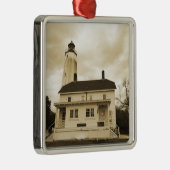 サンディフックライトハウス メタルオーナメント (右)