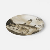 サンディフック灯台 ペーパープレート (アングル)