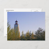 サンディフックIIIライトハウスポストカード ポストカード (正面/裏面)