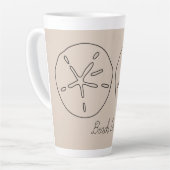 サンディブラウンカラーオブザイヤーラテマグカップ カフェラテマグ (左アングル)