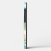 サンディブラウン海ブルーマーブルフロードアート Case-Mate iPhoneケース (裏面 / 左)