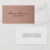 サンディベージュ 名刺 (正面/裏面)