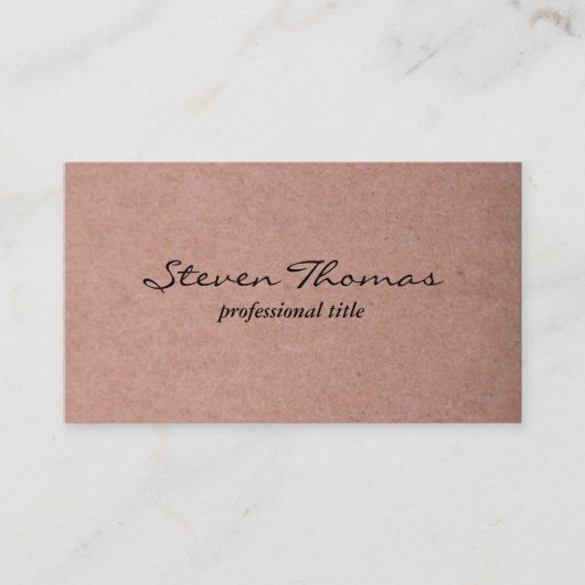 サンディベージュ 名刺 (正面)