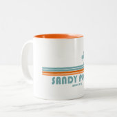 サンディポイント州パークメリーランドサンパームツリーズ ツートーンマグカップ (正面左)