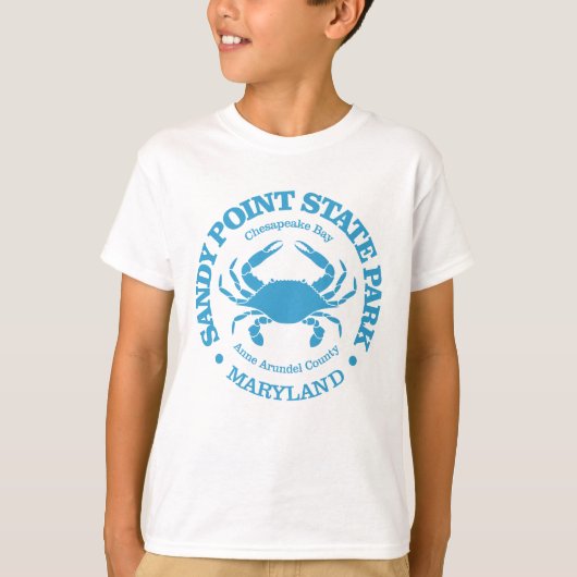 サンディポイントSP (カニ) Tシャツ (正面)
