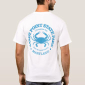 サンディポイントSP (カニ) Tシャツ (裏面)