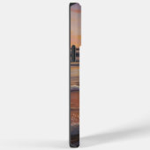 サンディポーズビコンフリースドッグオンビーチサンセット Case-Mate iPhoneケース (裏面 / 右)