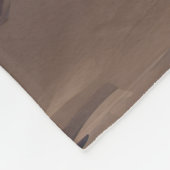 サンディポーズビーグルドグオンビーチサンセット フリースブランケット (角)