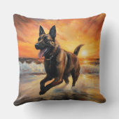 サンディポーズベルギーマリノワドグオンサンセットビーチ クッション (裏面)