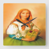 サンディムナ スクエア壁時計 (正面)