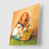 サンディムナ スクエア壁時計 (傾斜)