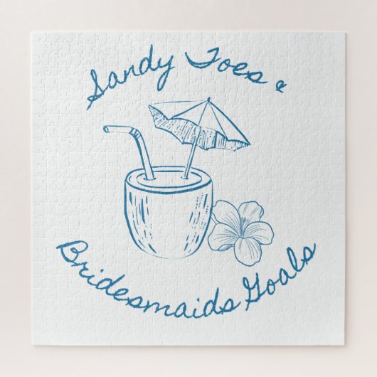 サンディートゥ＆ブライズメイドゴールズ　コーストル　バチェロレッテ ジグソーパズル (縦)