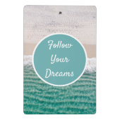 サンディ後を追ビーチユアドリームズ ミニクリップボード (裏面)